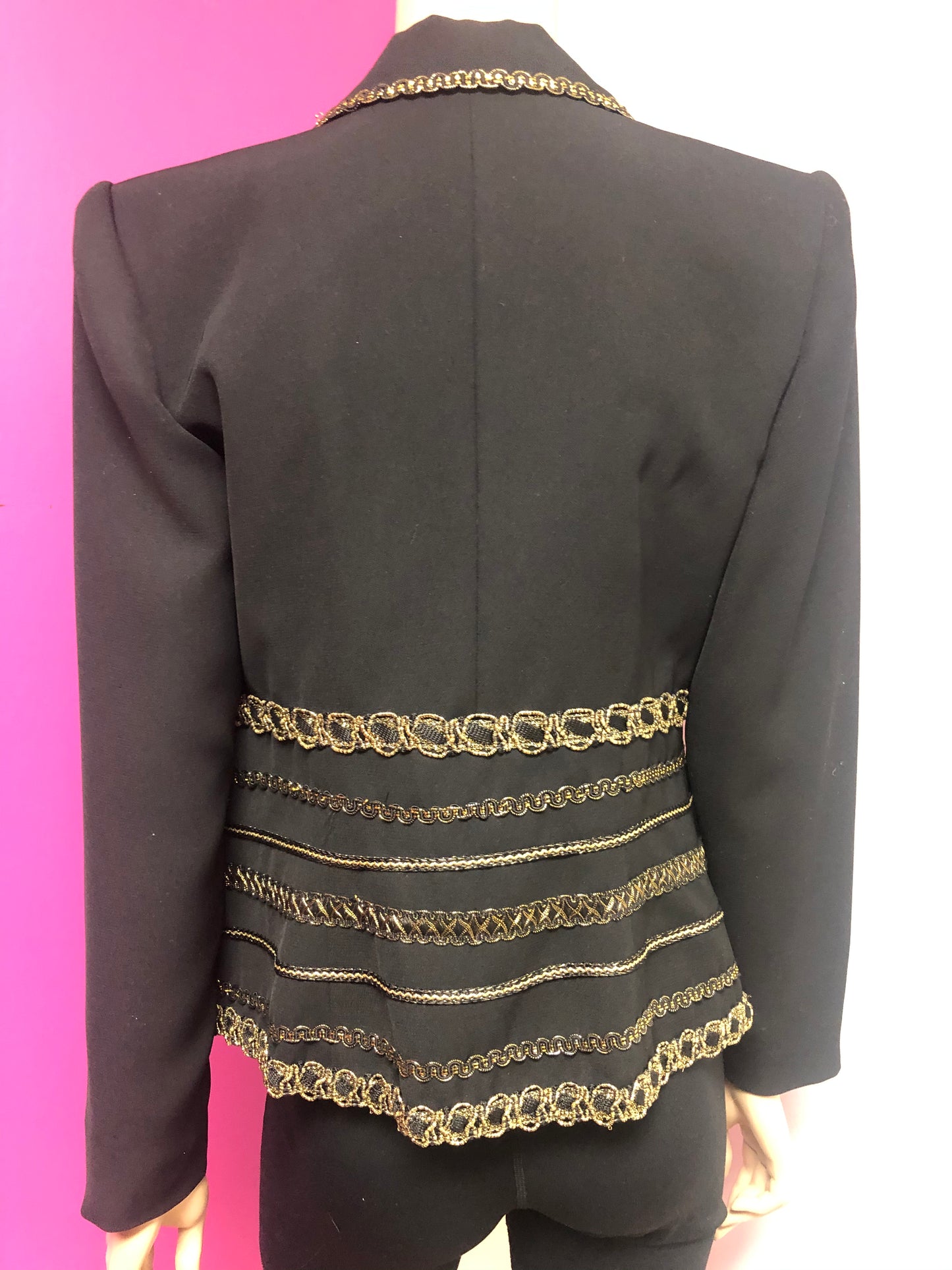 Vintage Pretty Embellished Blazer Size L