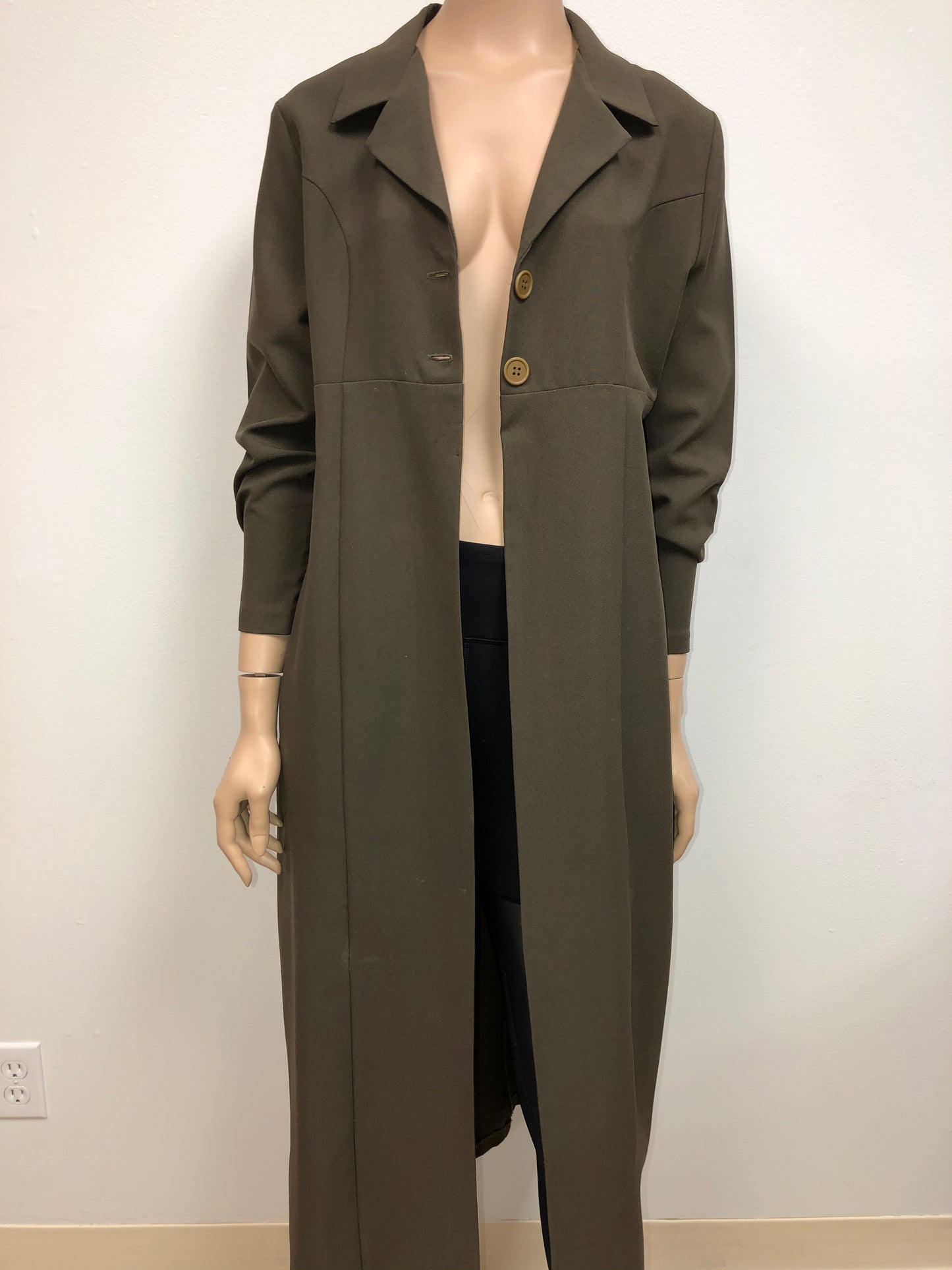 Vintage "Dirty Money" Duster Size M