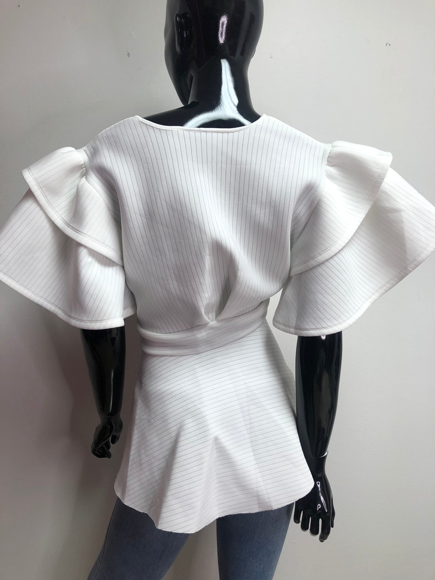 Vintage Winnie Ruffle Blouse Size 1X