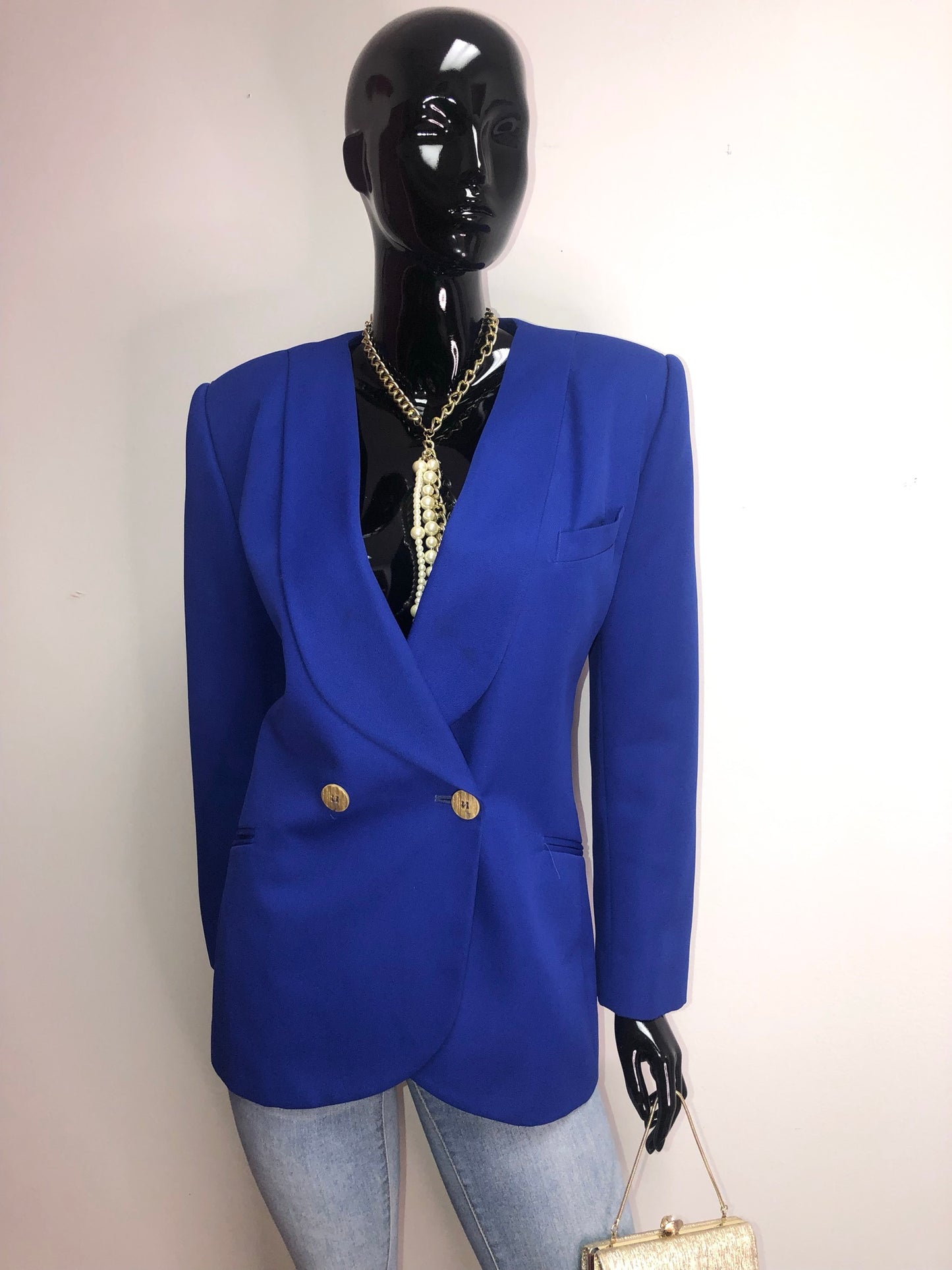 Vintage Blueberry Blazer size L
