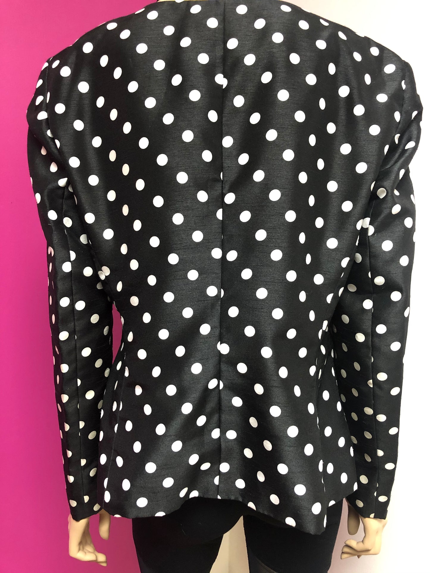 Vintage Must Love Polka Dots Blazer Size L