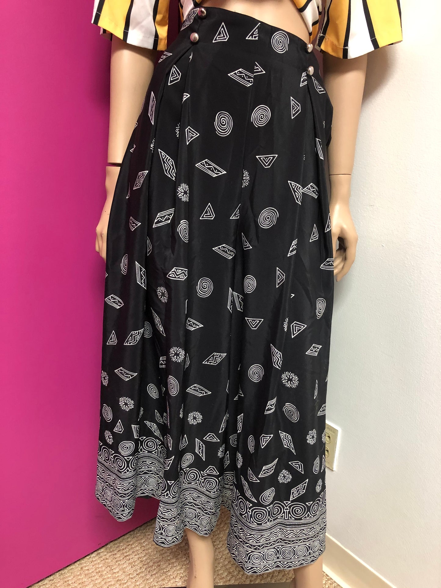 Vintage Wide Leg Gauchos Size 2X