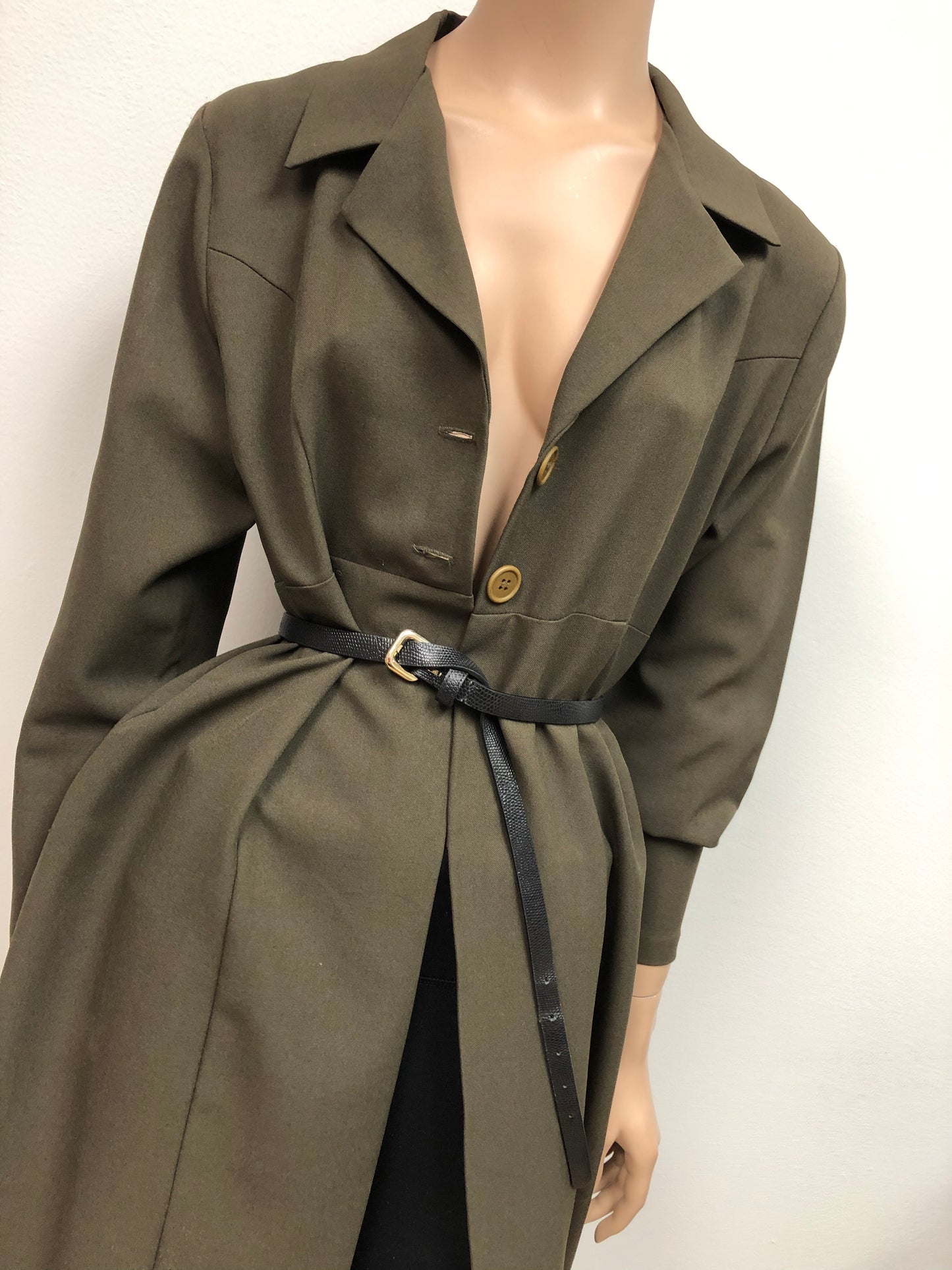 Vintage "Dirty Money" Duster Size M