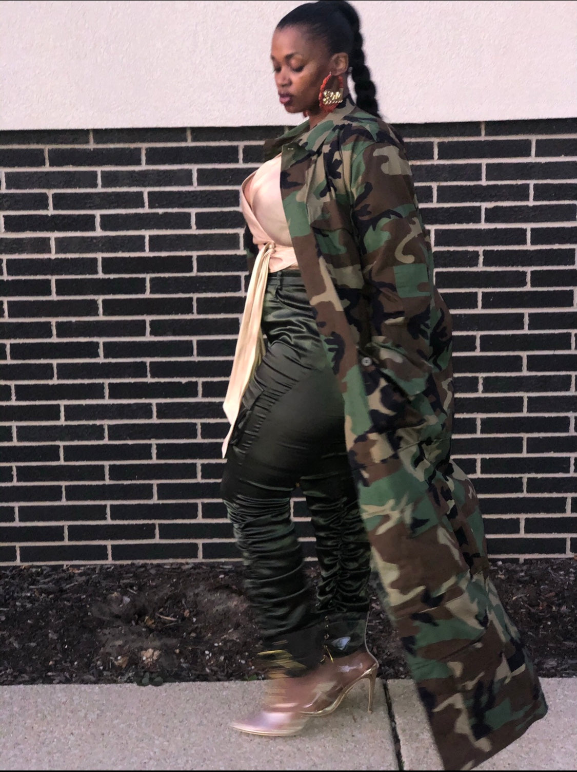 Extended Clip Custom Camo Duster