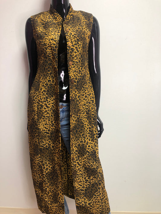 Vintage Olivia Rose Sleeveless Duster Top Size 10