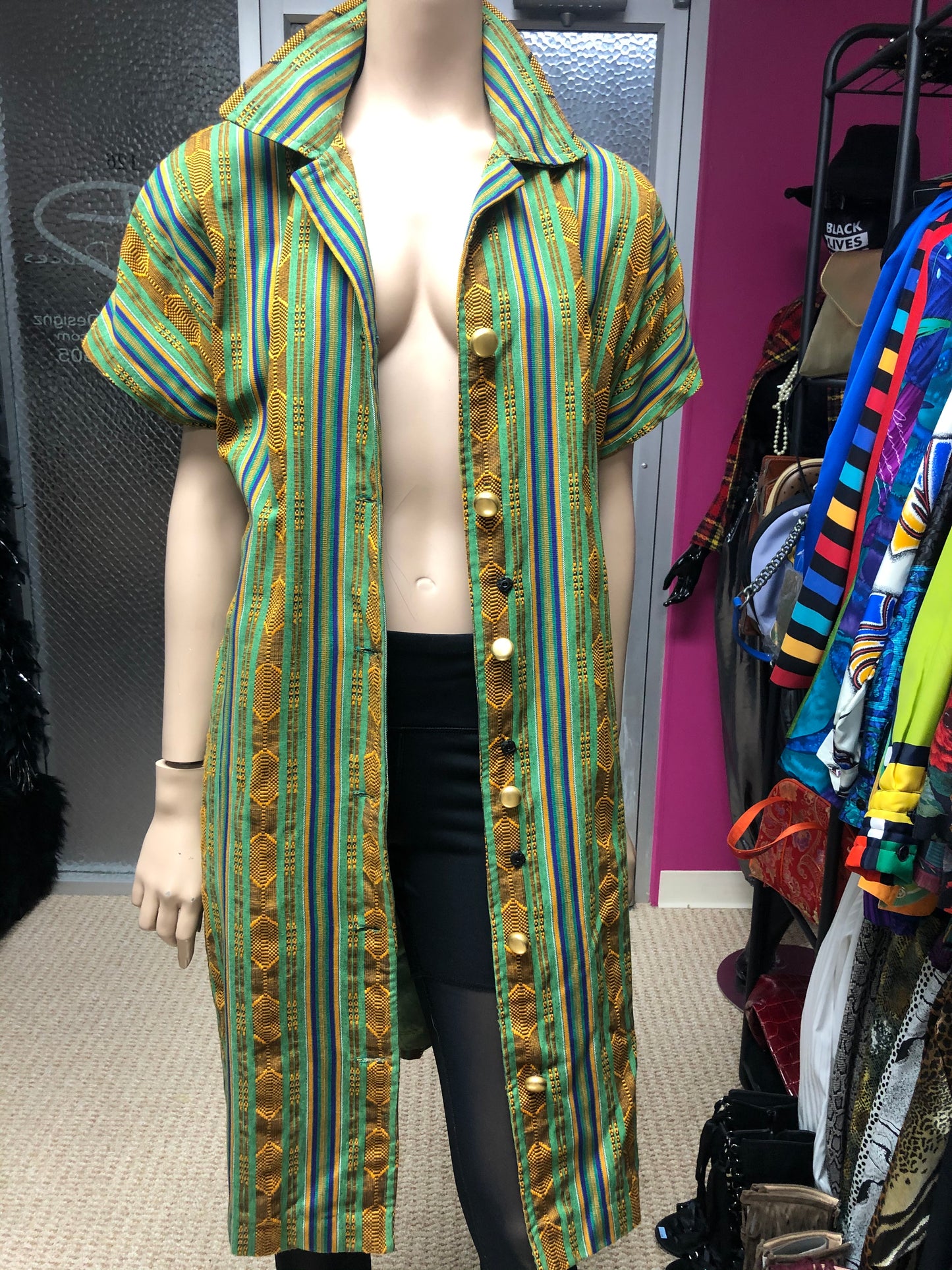Vintage "Her Majesty" Dress/Duster Size L