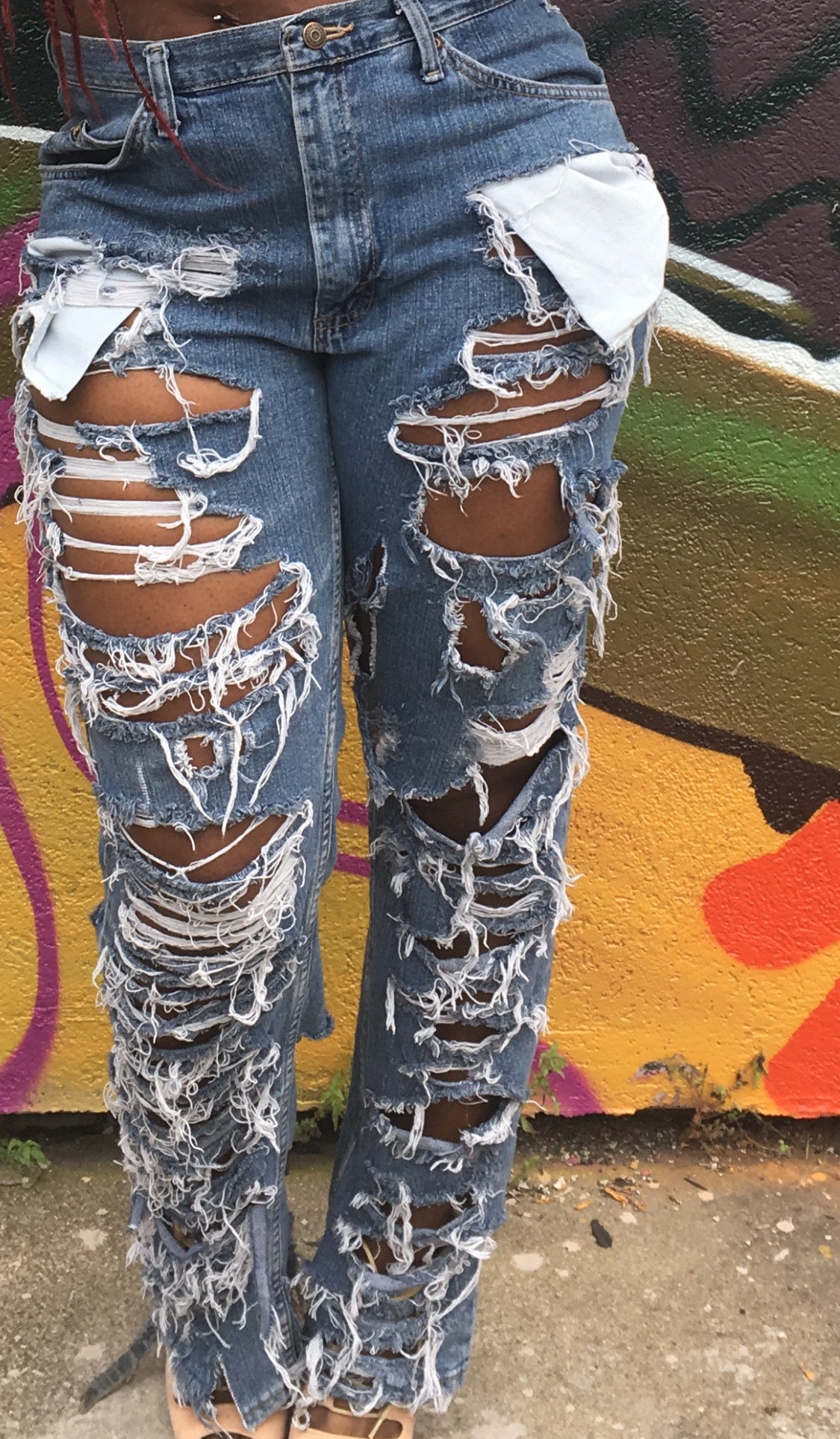 Chopped \u0026 Screwed Jeans (Solid) – Must Love Vintage