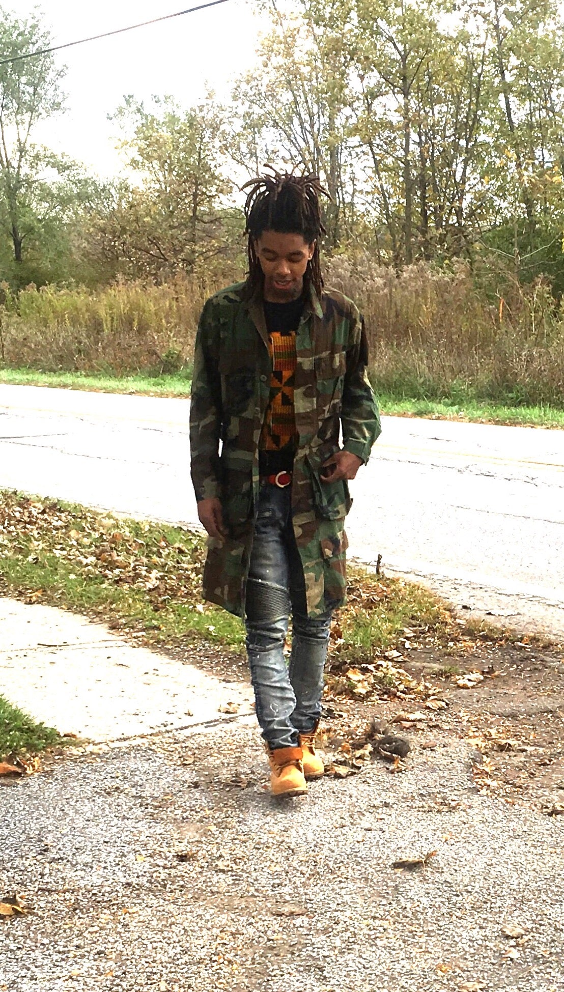 1/4 Length Custom Camo Jacket
